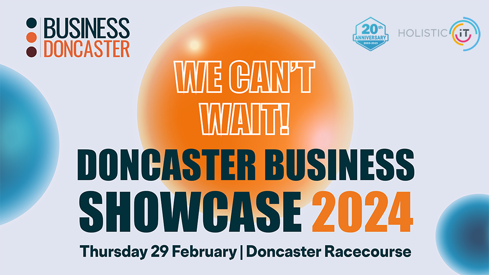 Holistic IT are exhibiting at the Doncaster Business Showcase 2024!